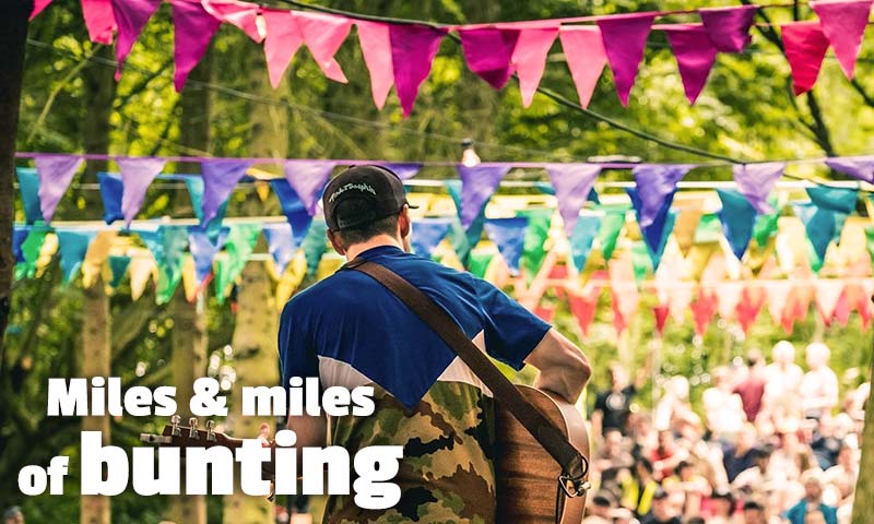 Event Flag Hire - Bunting hire