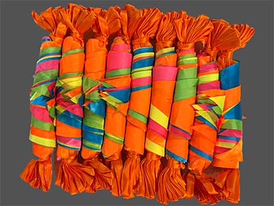 neon bunting for hire bright party decor